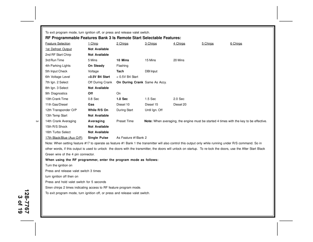 Audiovox APS57 installation manual 128-7767 3 