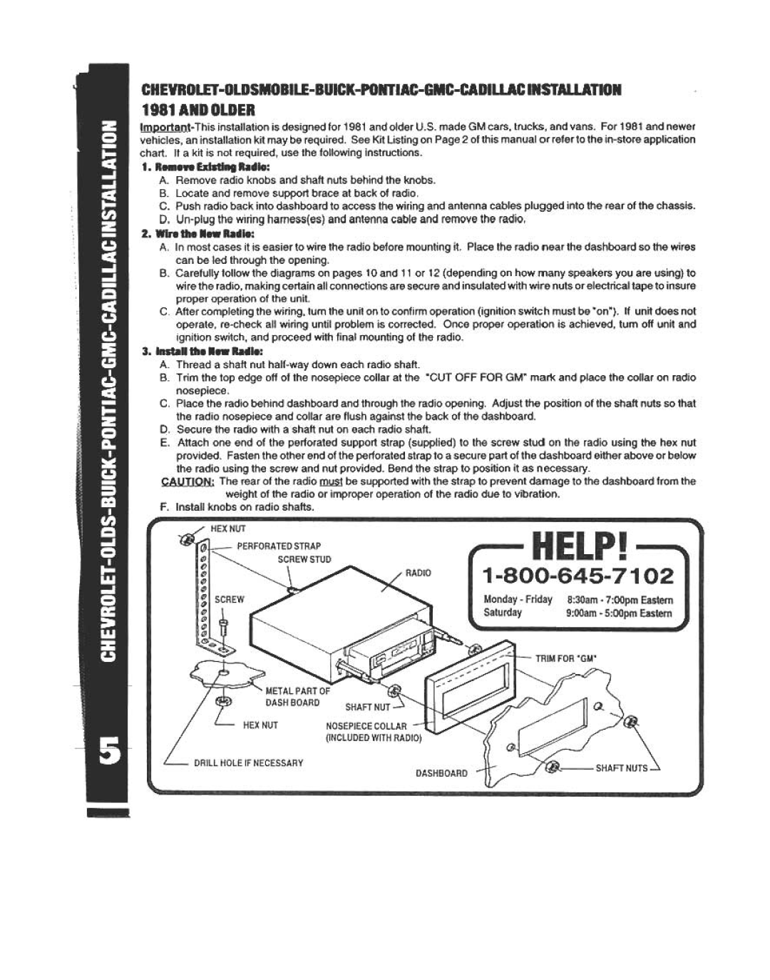 Audiovox AV-970 manual Older 