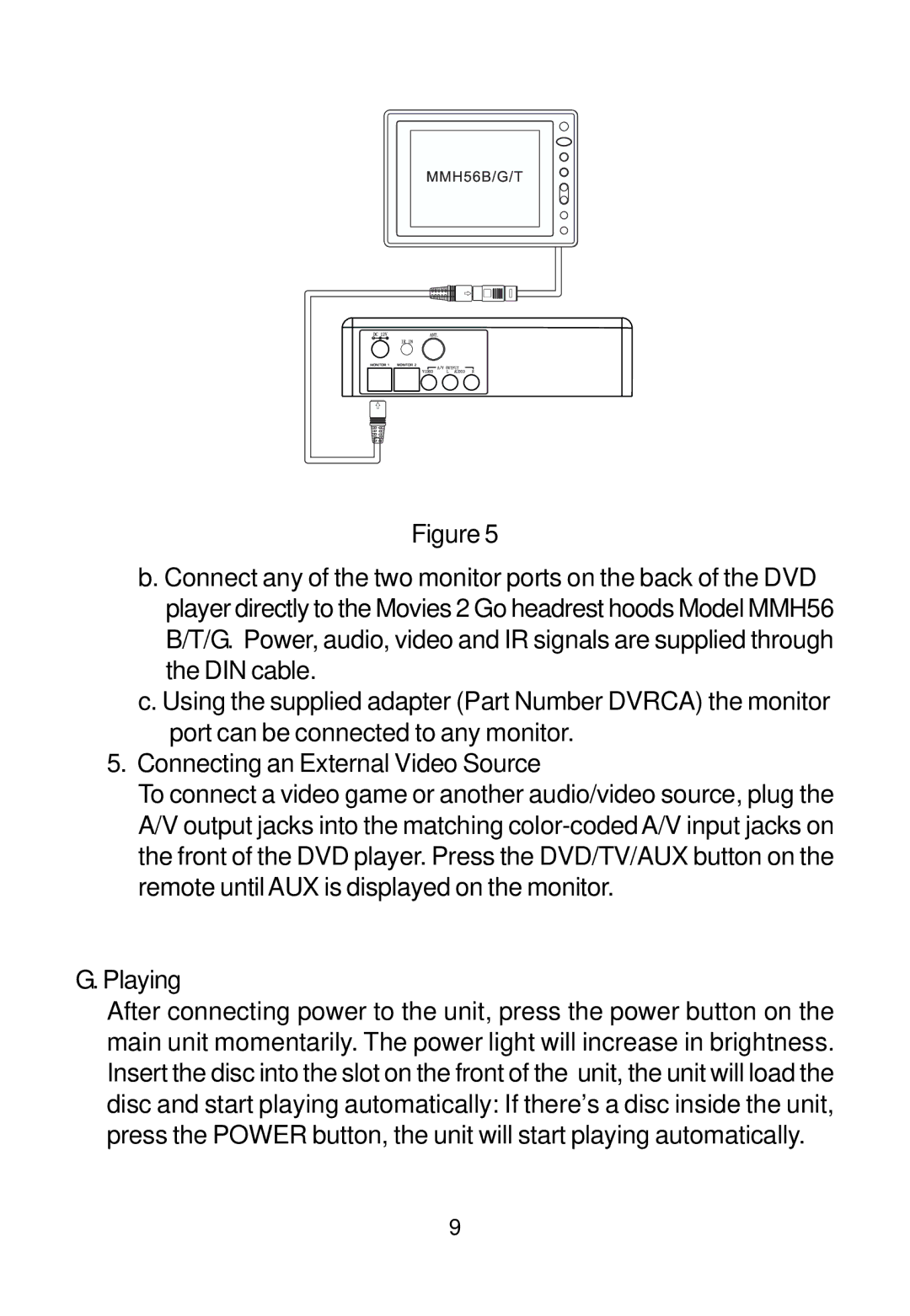 Audiovox AVD300T owner manual 