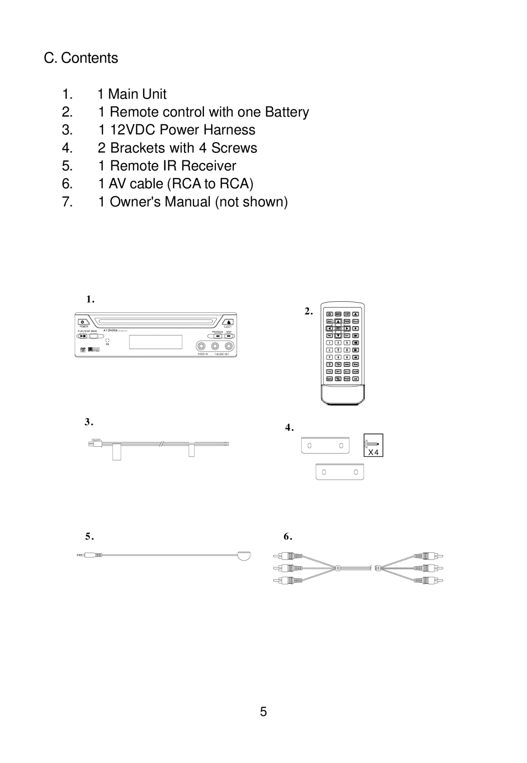 Audiovox AVD400A owner manual Audiovox 