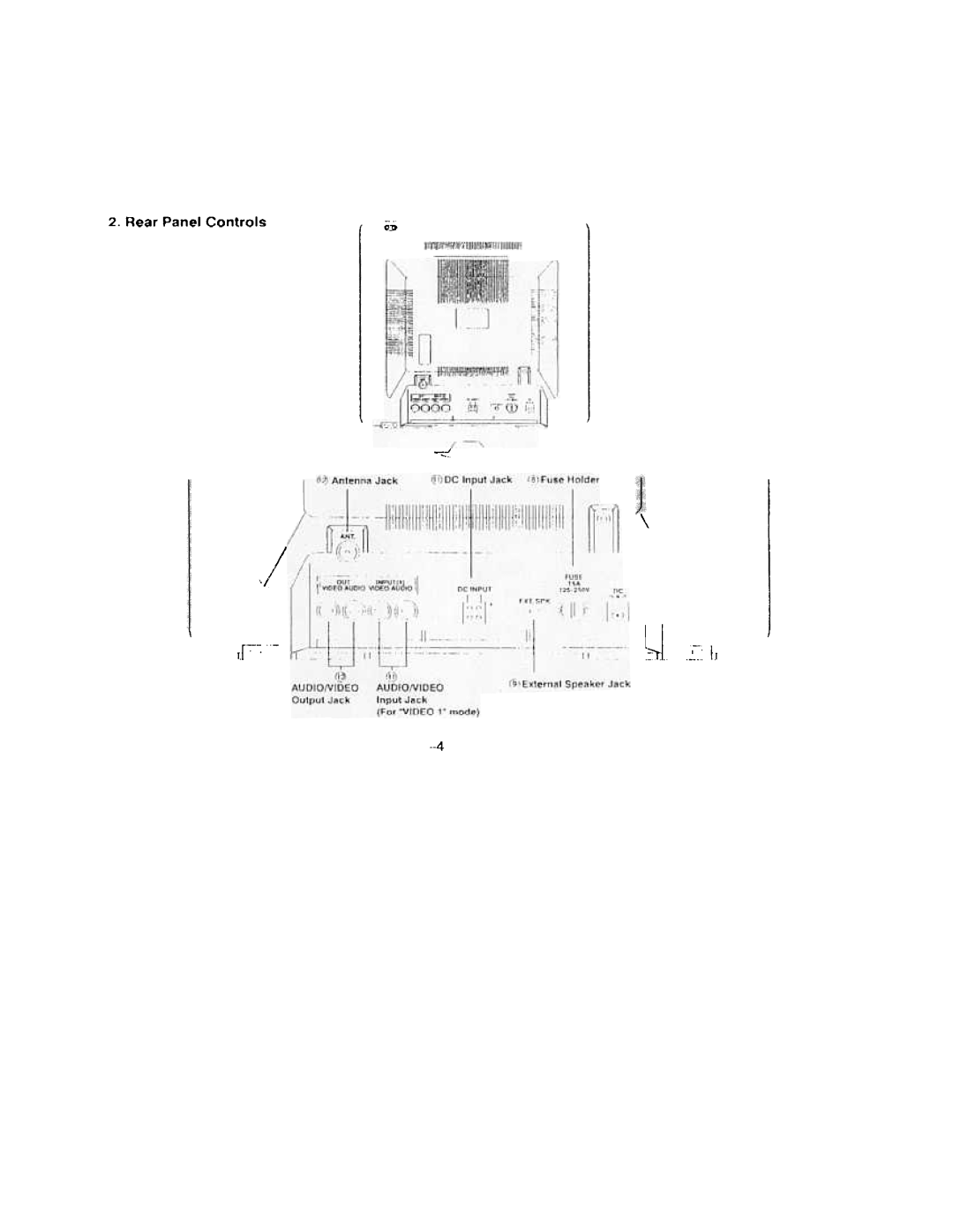 Audiovox AVT 1498 manual L1l ~ 