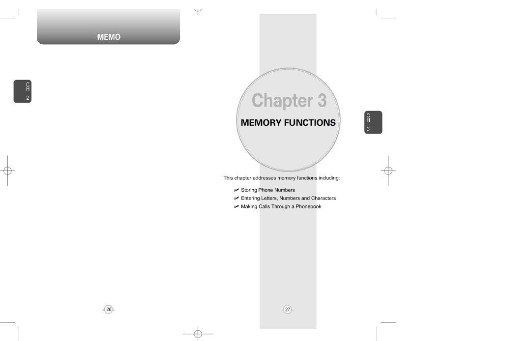 Audiovox CDM-8200 warranty Memory Functions 