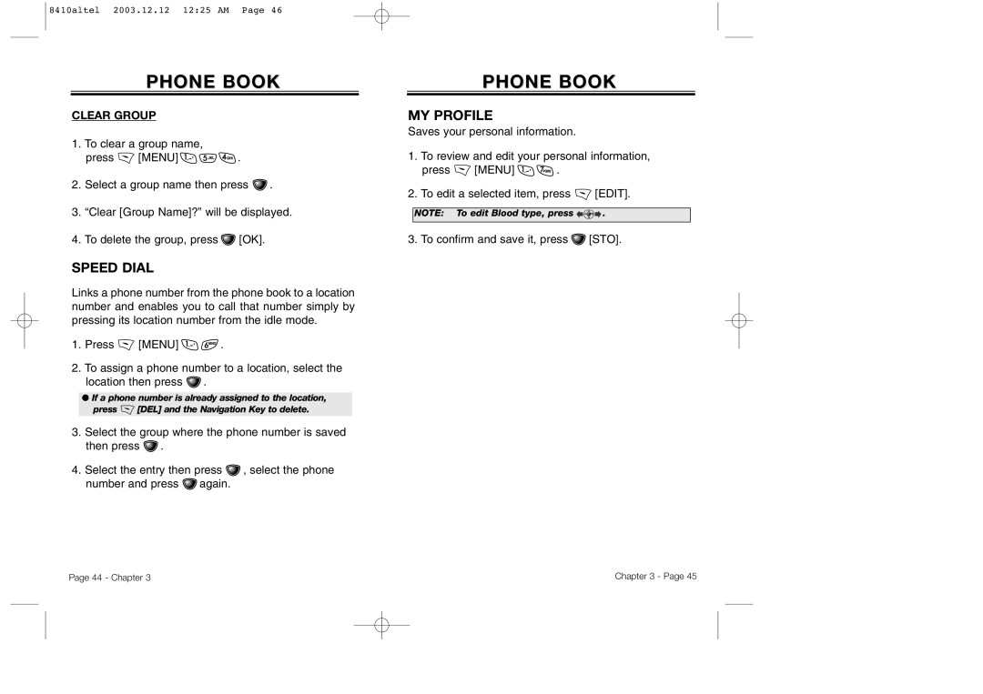 Audiovox CDM 8410 owner manual Chapter 