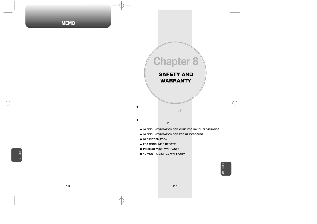 Audiovox CDM-8900, CDM 8900 owner manual Safety Warranty 