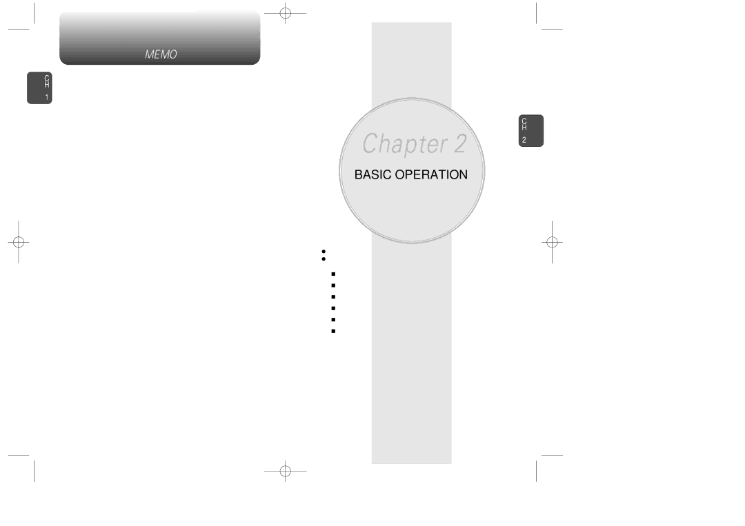 Audiovox CDM 8900, CDM-8900 owner manual Basic Operation, Memo 