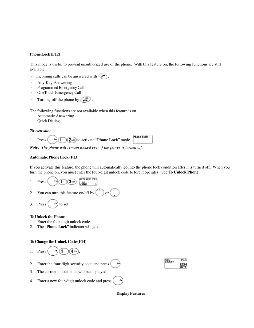 Audiovox CMD-9000 operation manual To Activate 