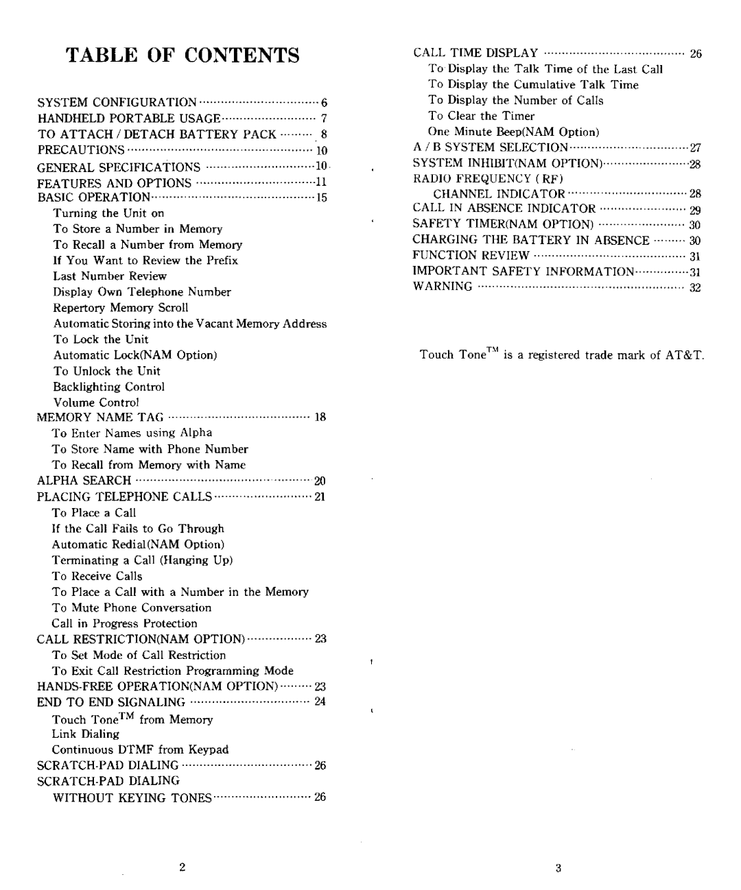 Audiovox CTX5000 manual 