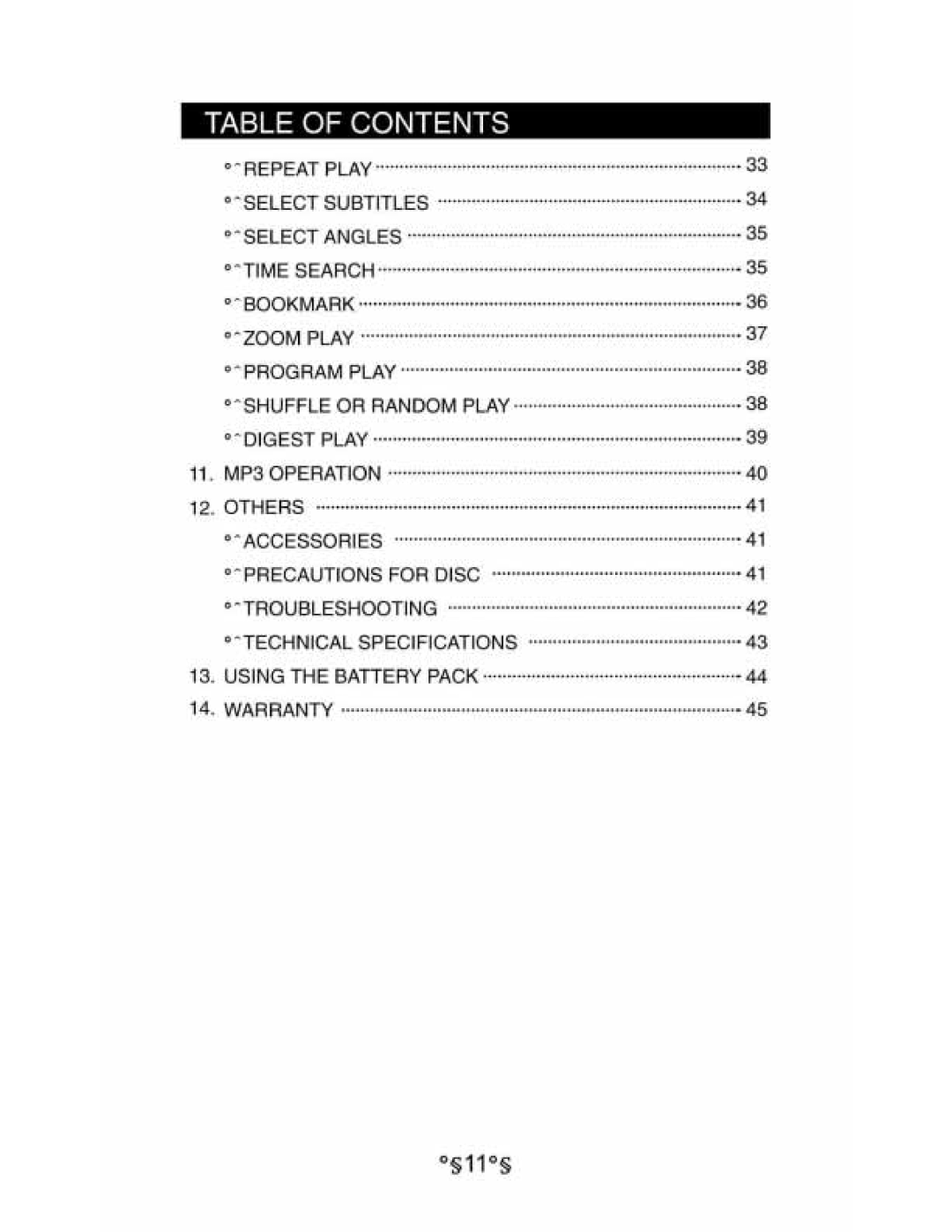 Audiovox D1530 manual 