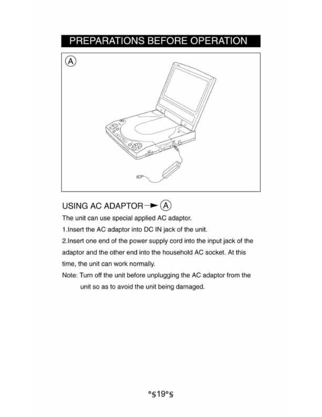 Audiovox D1530 manual 