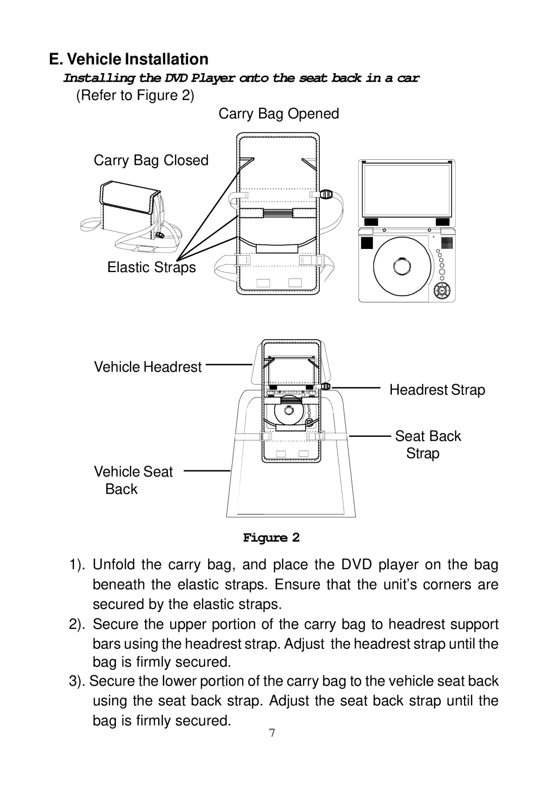 Audiovox D1817PKG manual Vehicle Installation 