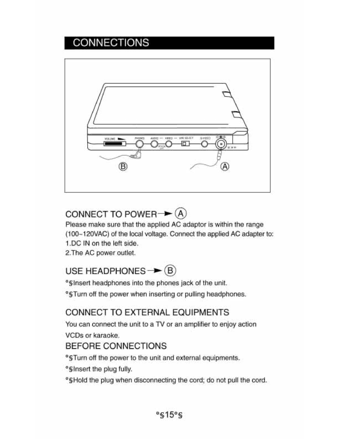 Audiovox D1830 manual 