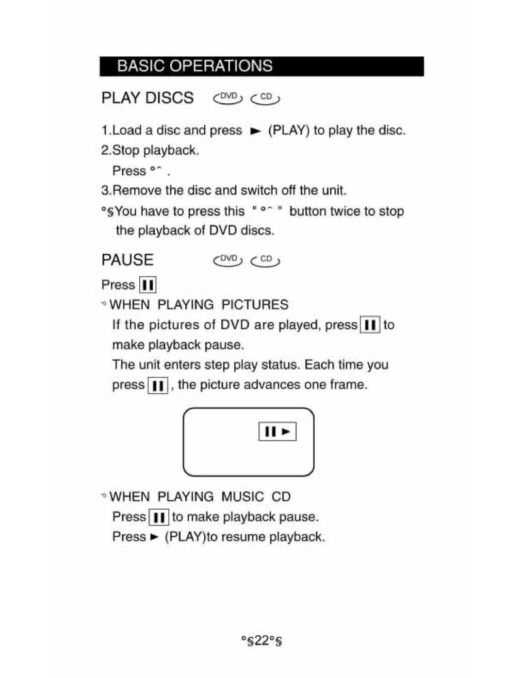 Audiovox D1830 manual 