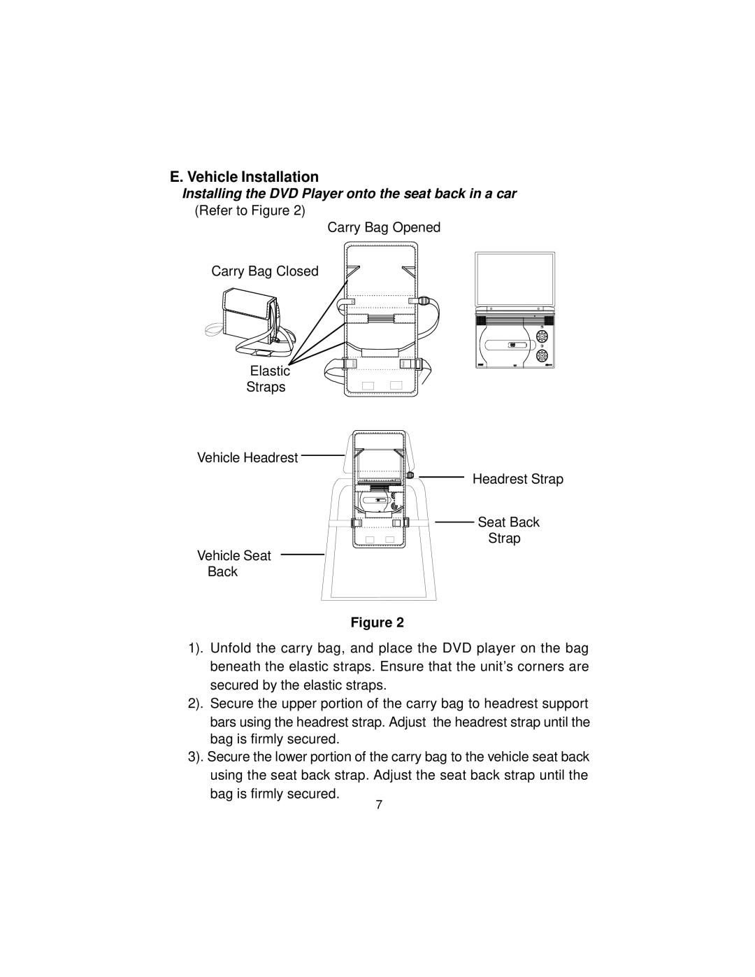 Audiovox D2017PK manual Vehicle Installation 