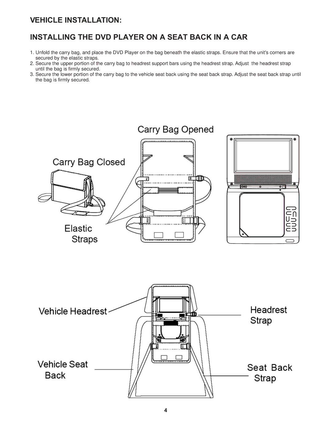 Audiovox D705PK operation manual 