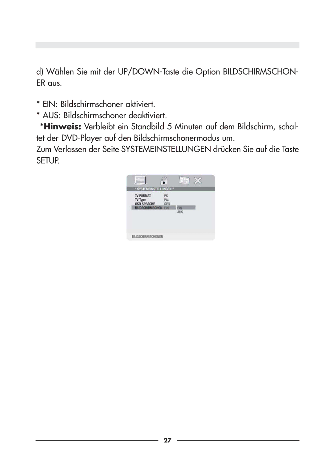 Audiovox D900 owner manual Setup 