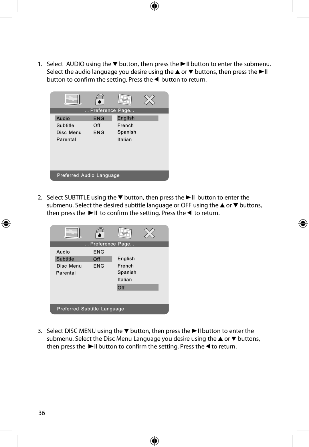 Audiovox DFL710PK user manual 