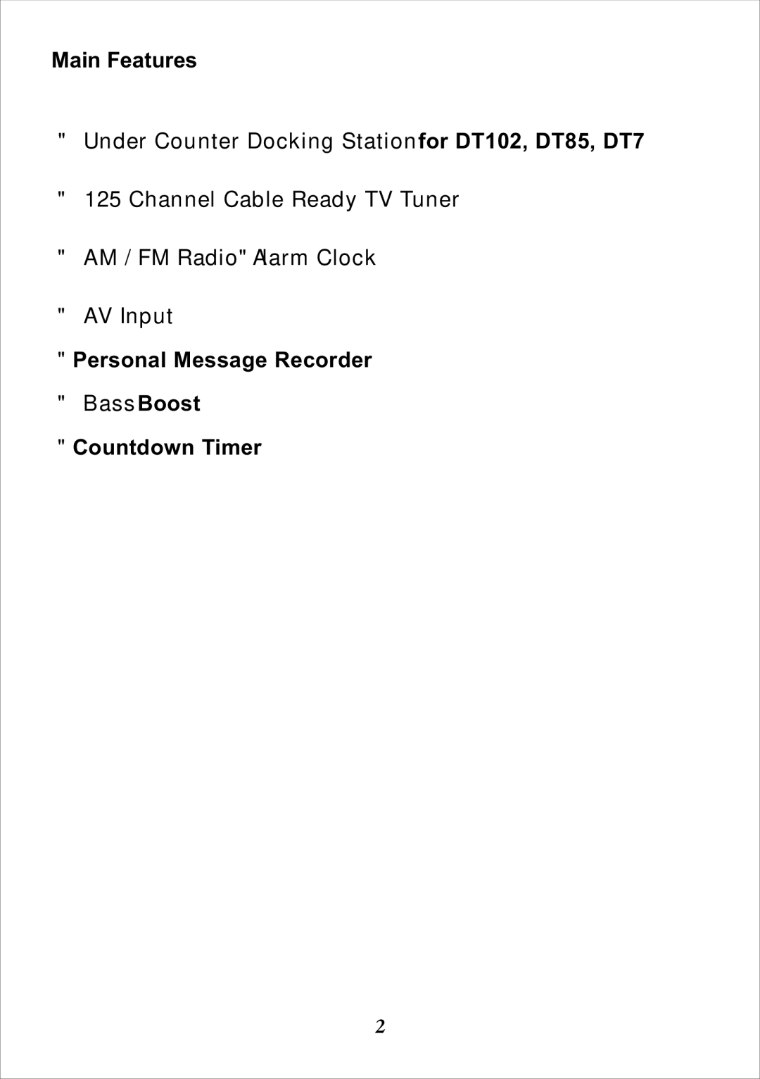 Audiovox DKP102 installation manual 