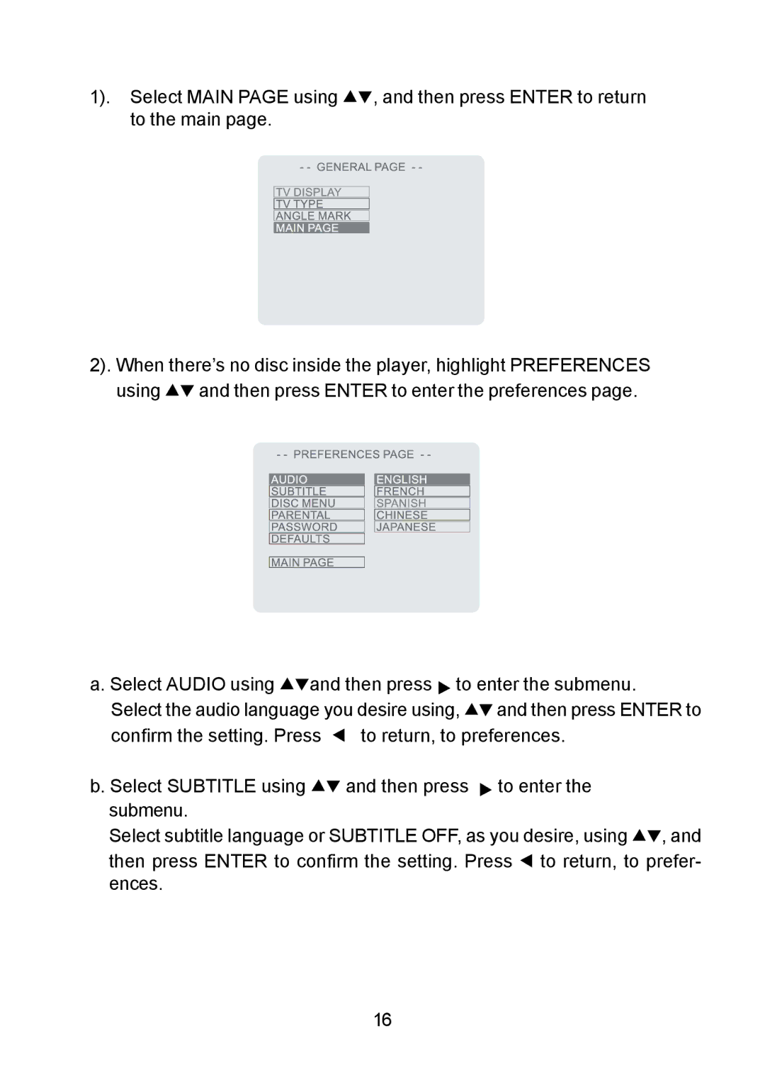 Audiovox DV9000 owner manual 