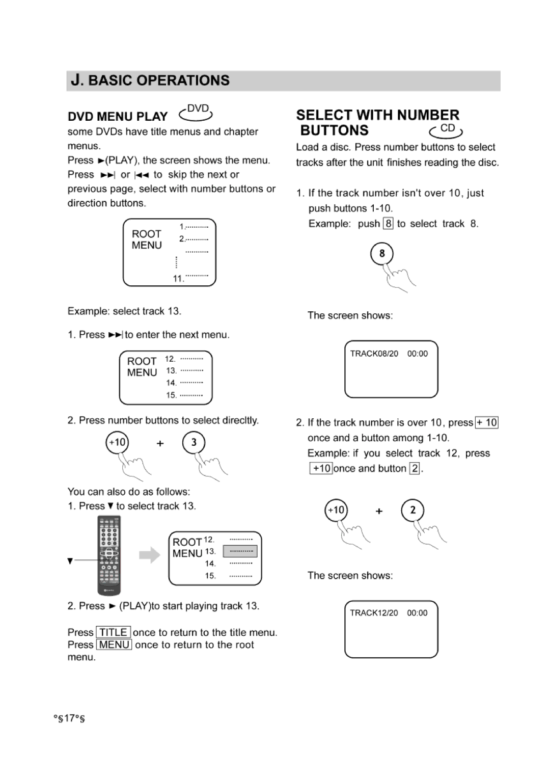 Audiovox DVD-220 manual 