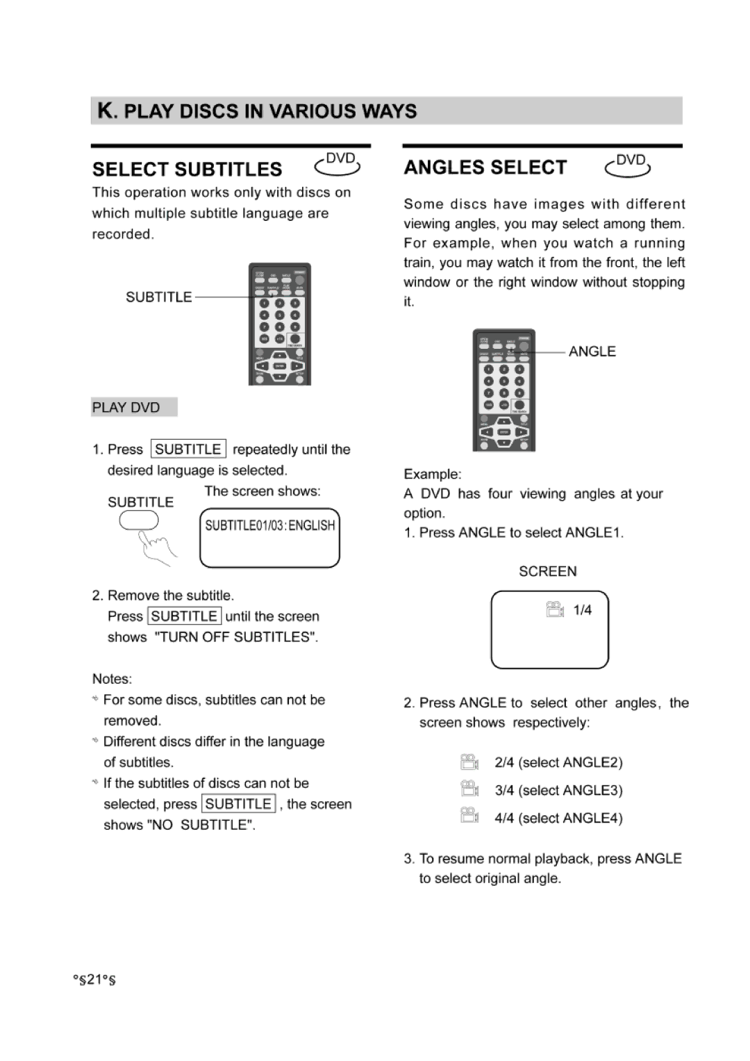 Audiovox DVD-220 manual 