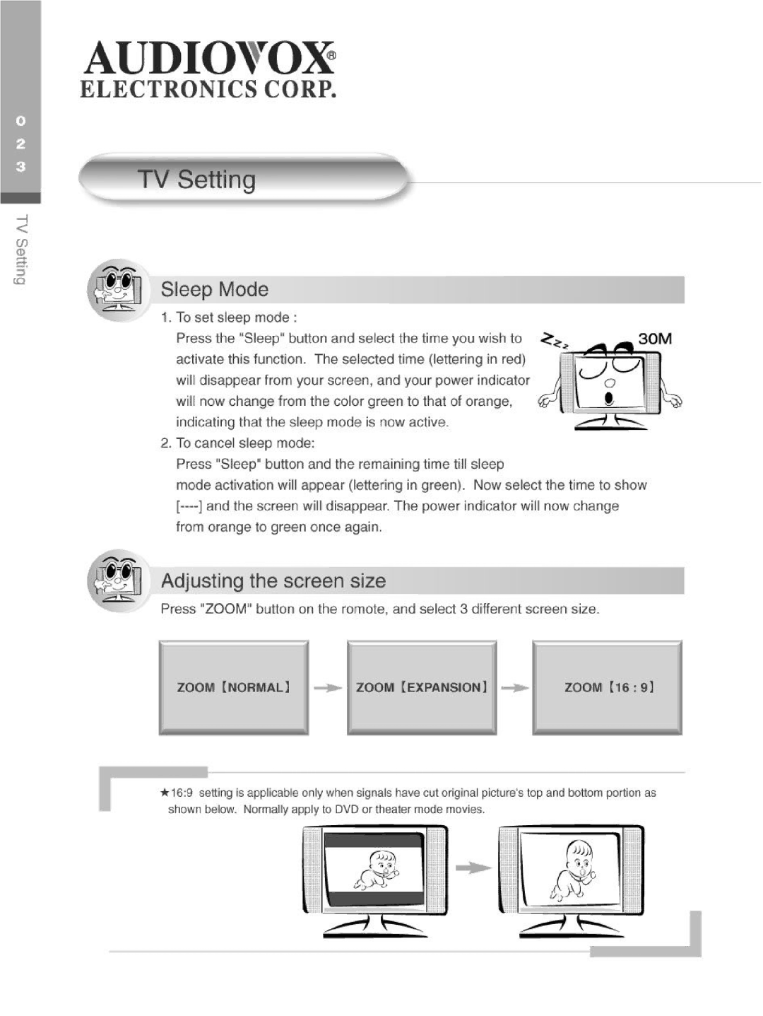 Audiovox FP2000 manual 