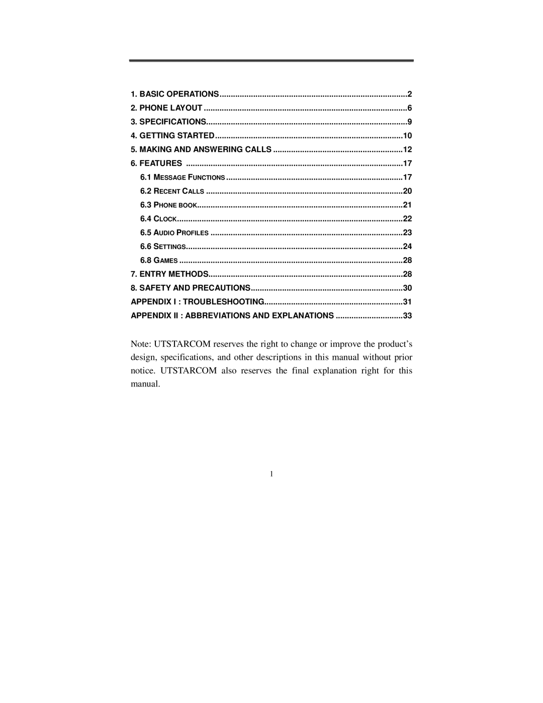 Audiovox GSM-609 manual 