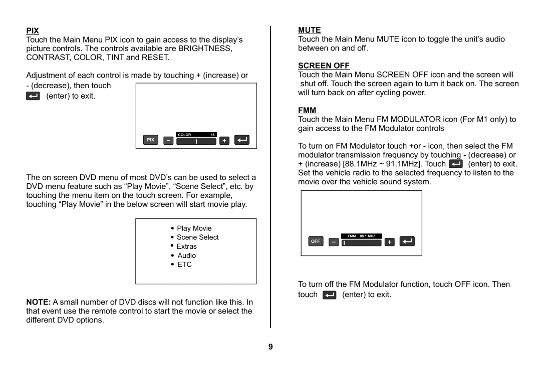 Audiovox HR7008APKG operation manual Mute 