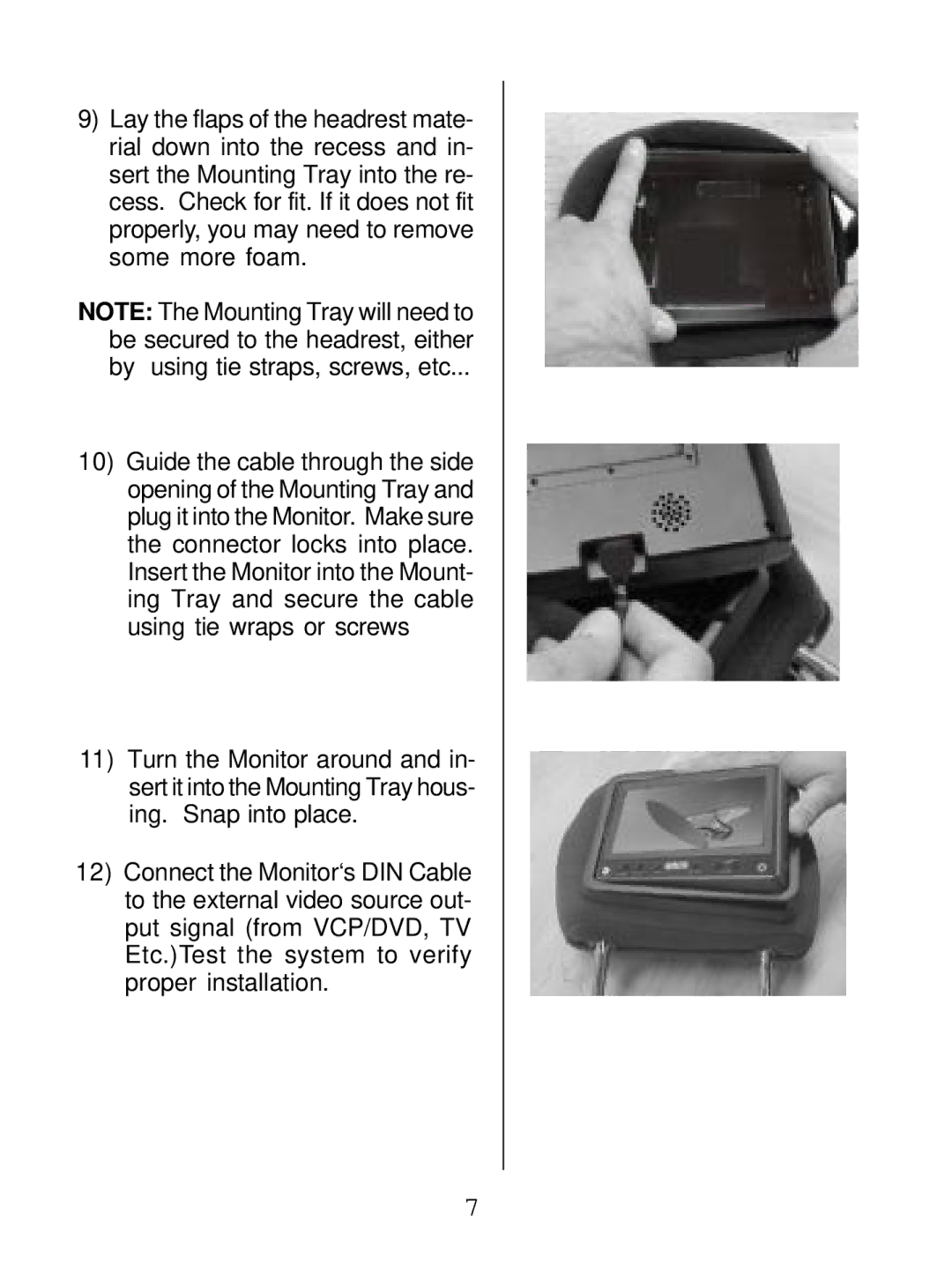 Audiovox MM530 manual 