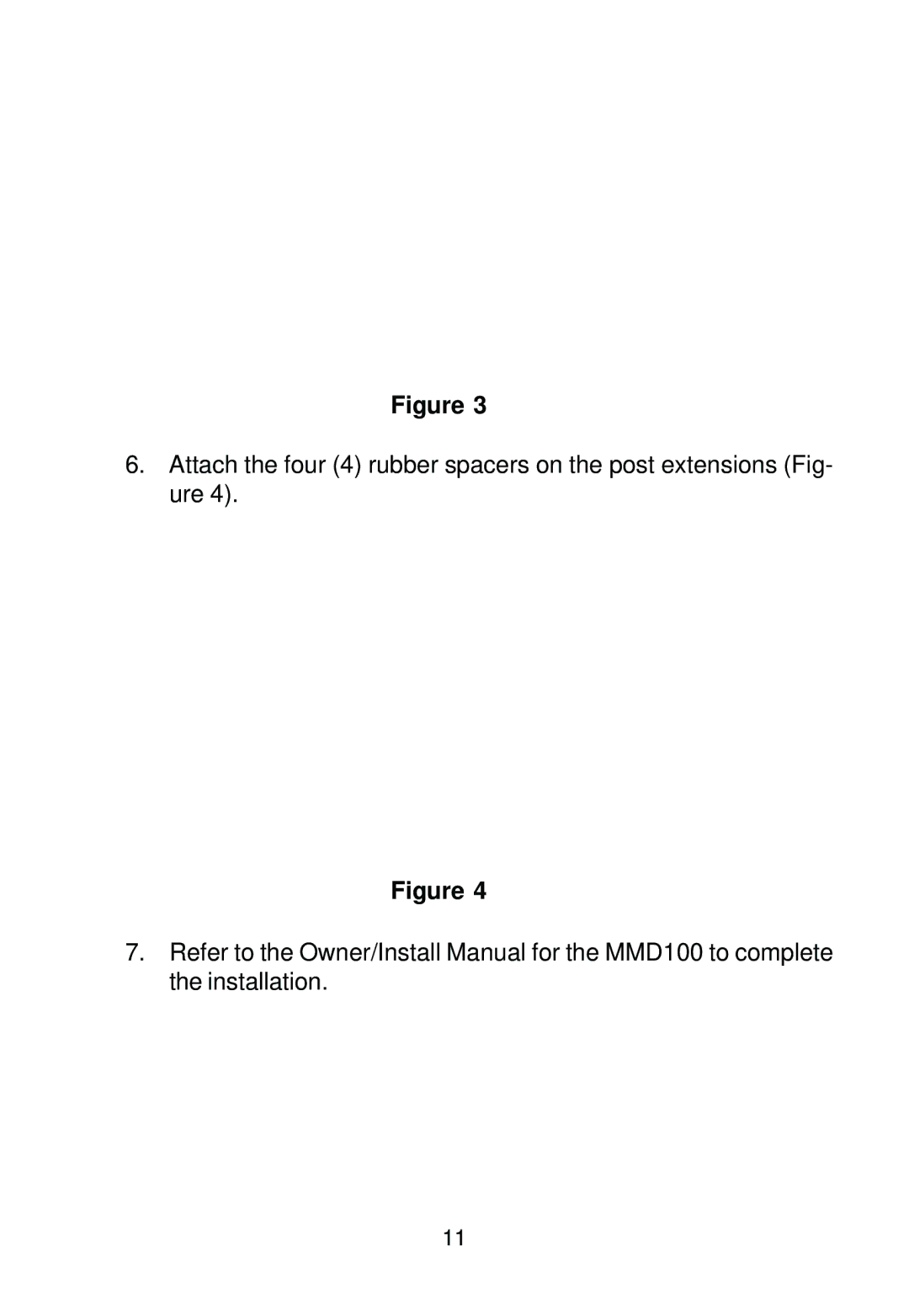 Audiovox MMD100 installation manual 