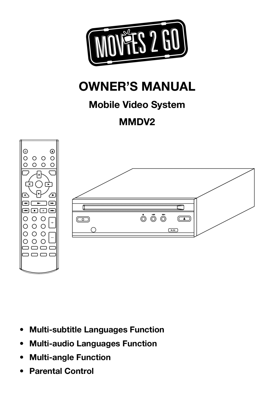 Audiovox MMDV2 owner manual 