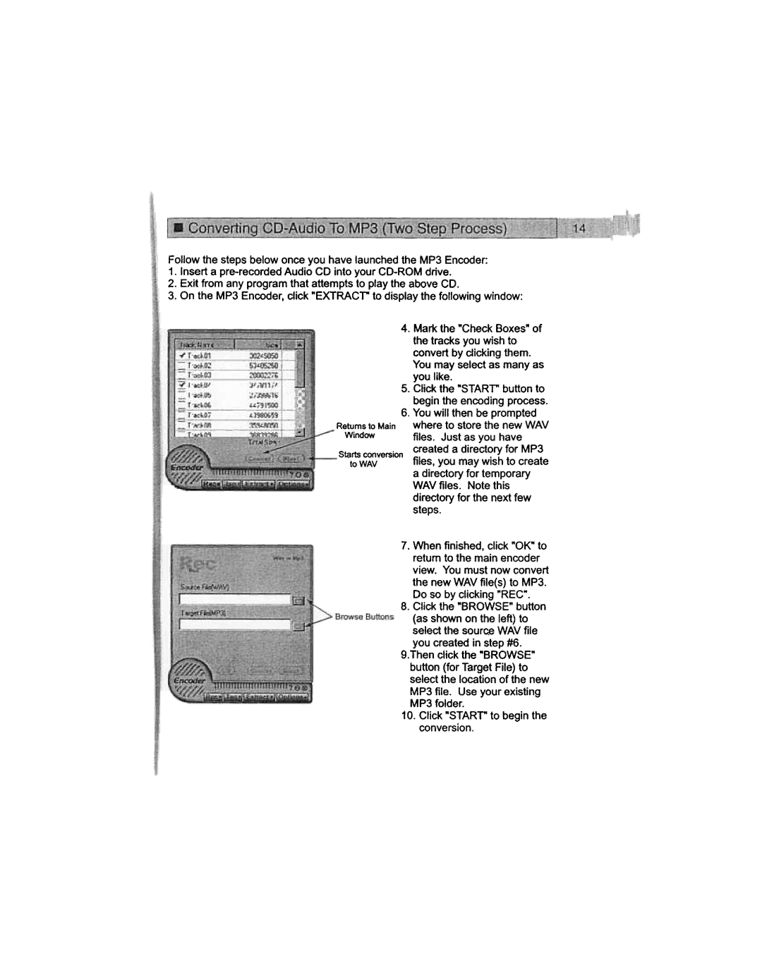 Audiovox MP1000 manual Where to store the new WAY 