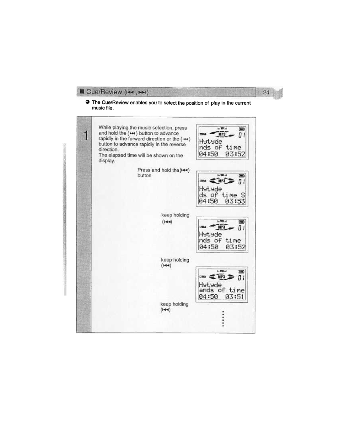 Audiovox MP1000 manual 