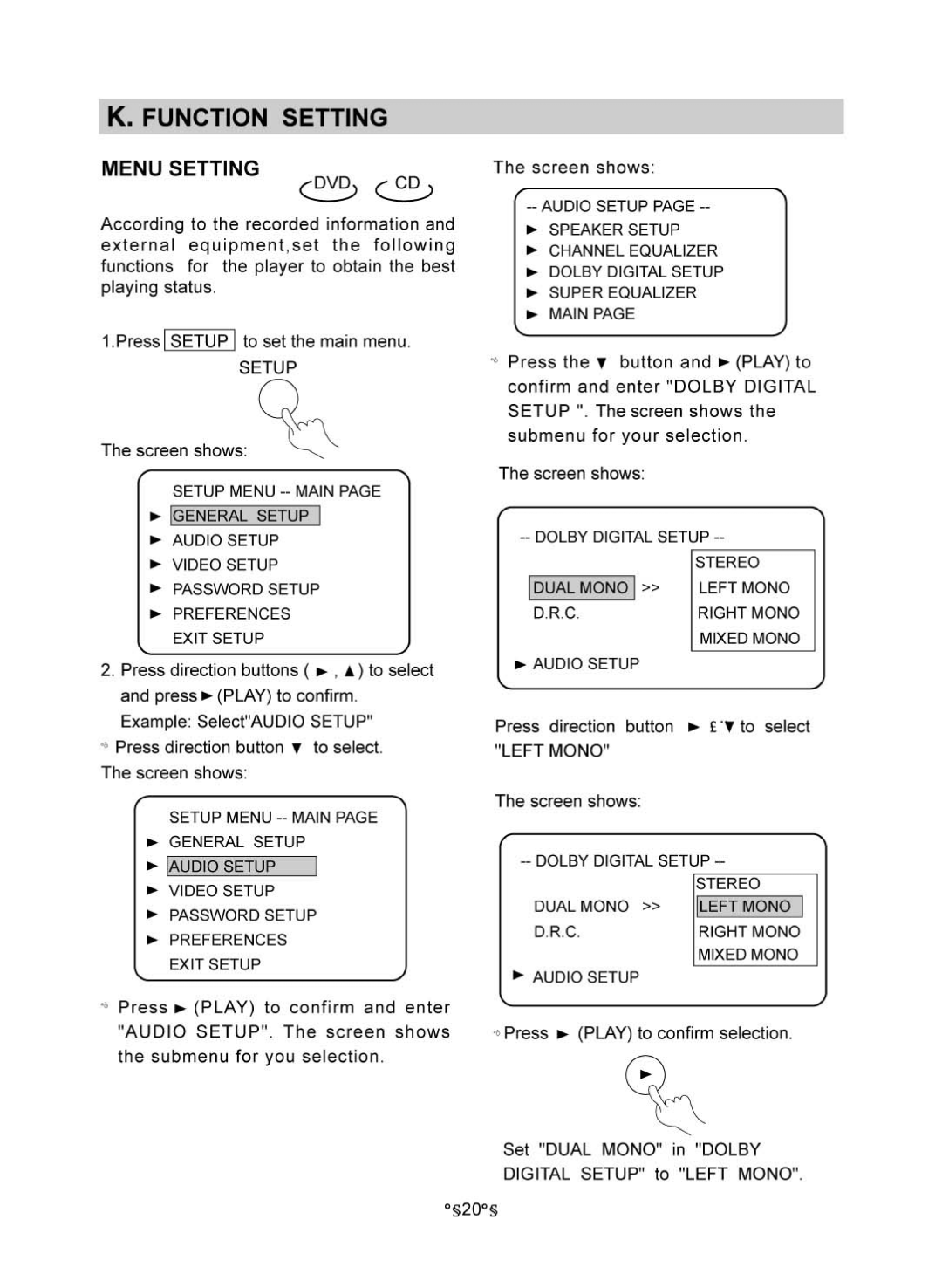 Audiovox MVDV4A owner manual 