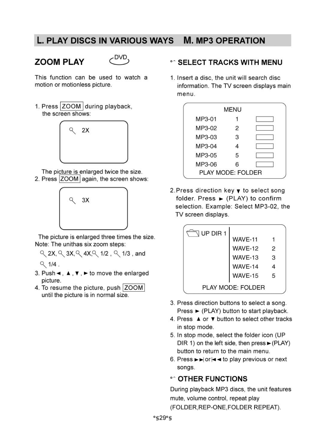 Audiovox MVDV4A owner manual 