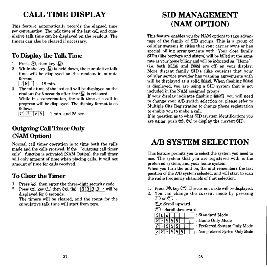 Audiovox MVX-430 manual 