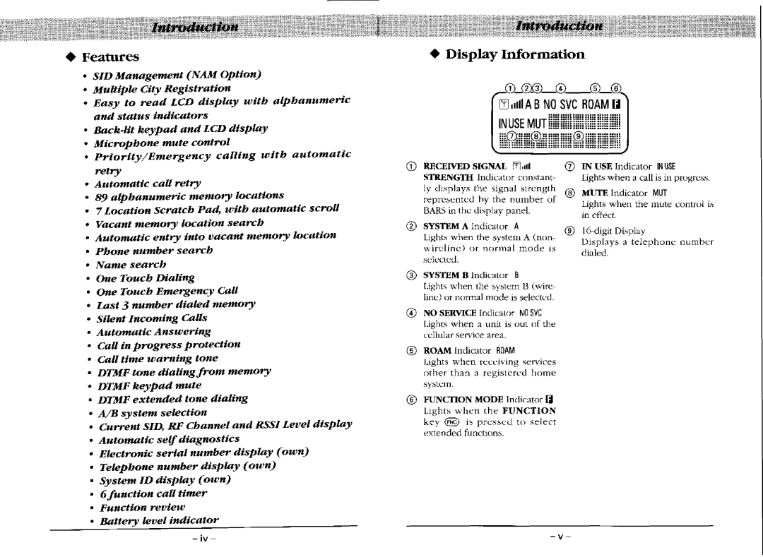 Audiovox MVX405 manual 