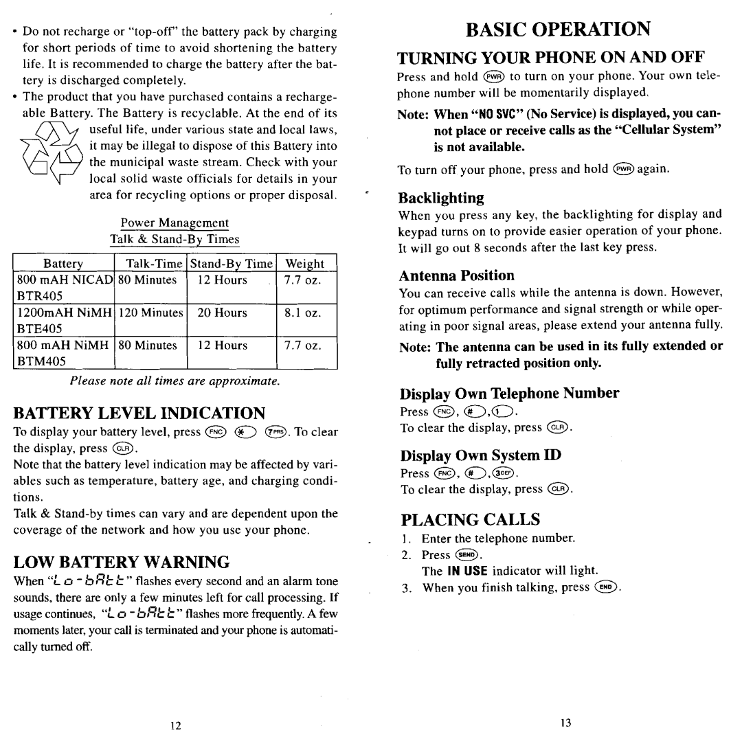 Audiovox MVX501 manual 