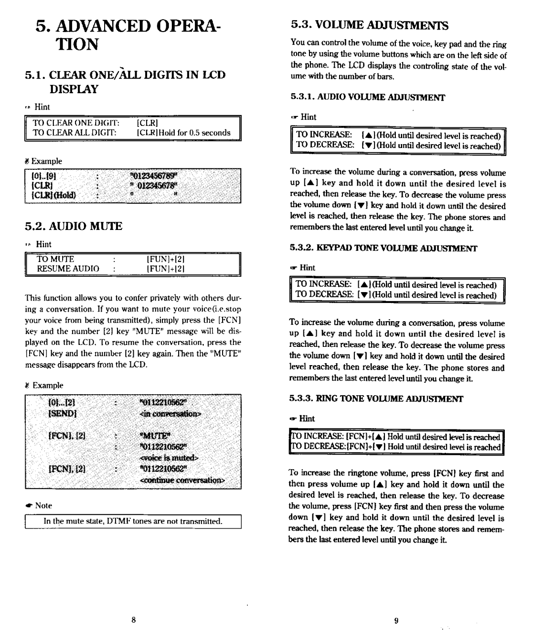 Audiovox PR-130 manual 