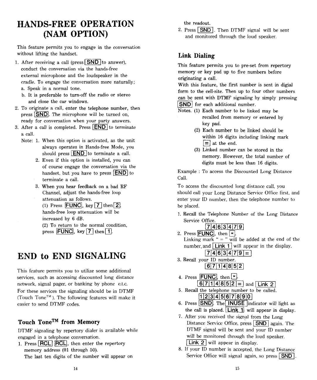 Audiovox SP85 manual 