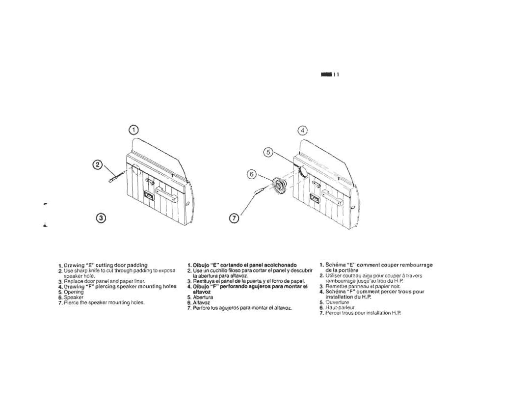 Audiovox Speaker owner manual i M. ui~r, i M. Iriri, Co..IriD 