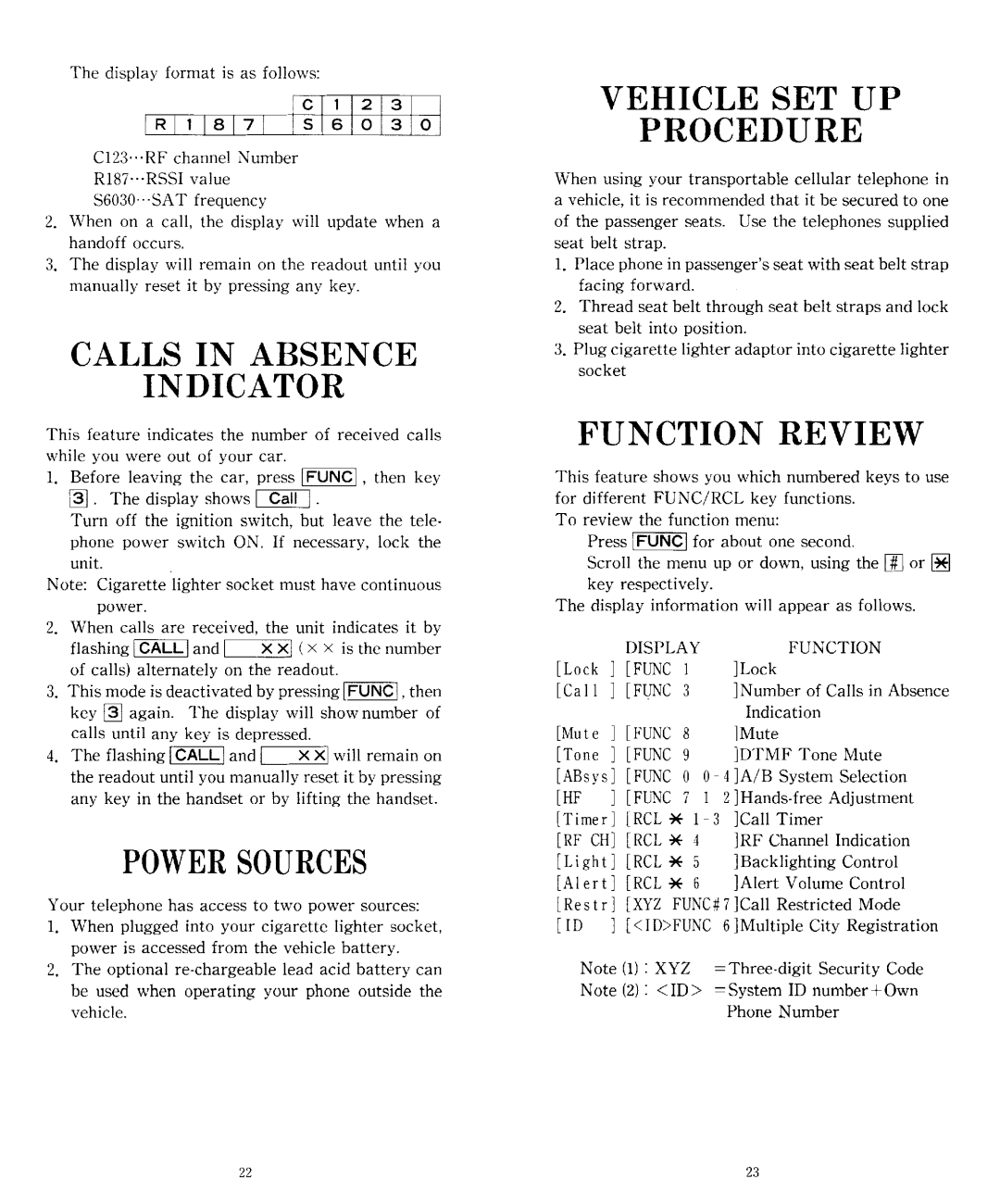 Audiovox TRAN-410A manual 