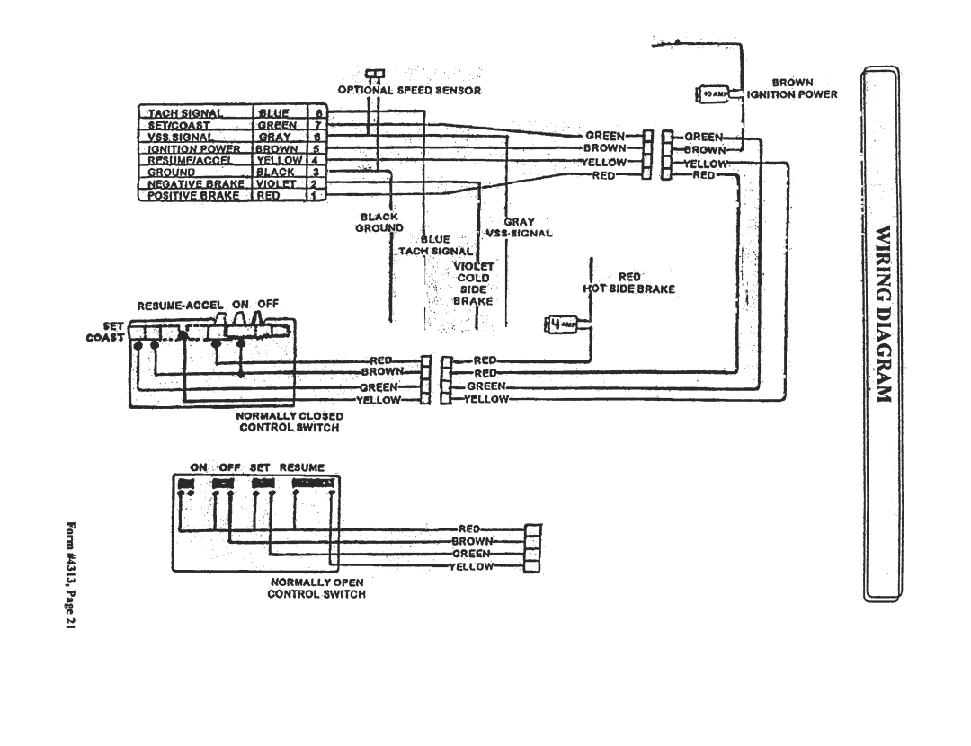 Audiovox TV Cables manual ~,jE9~~, Fonn t431J, Page21 