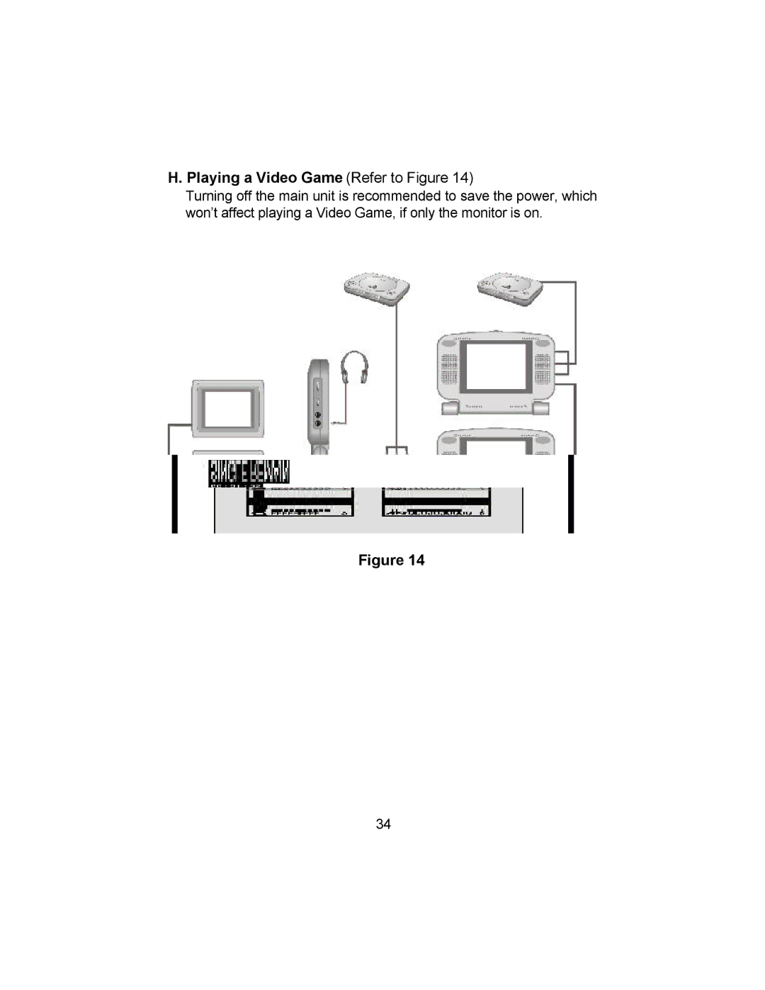 Audiovox VBP4000 owner manual Playing a Video Game Refer to Figure 