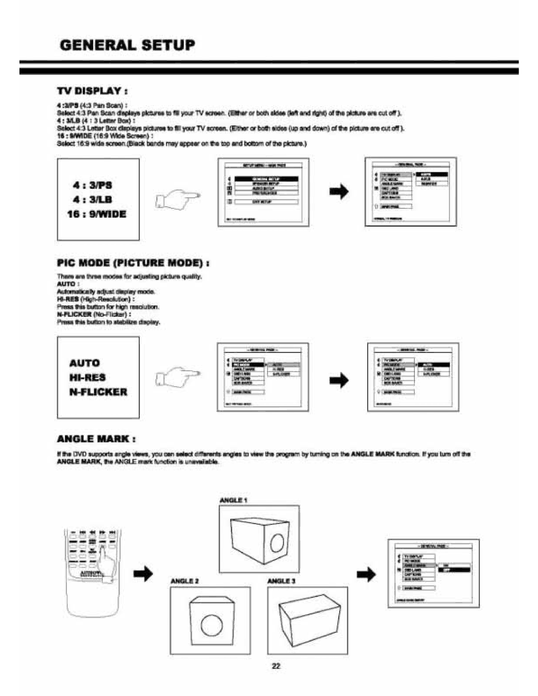 Audiovox VE 1510DV manual 