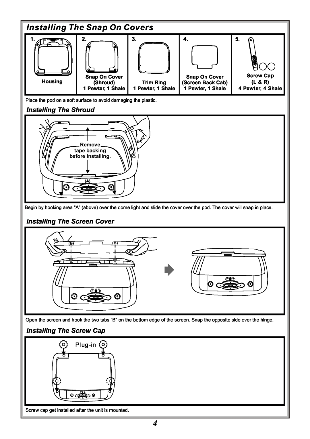 Audiovox VOD10PS2 manual 