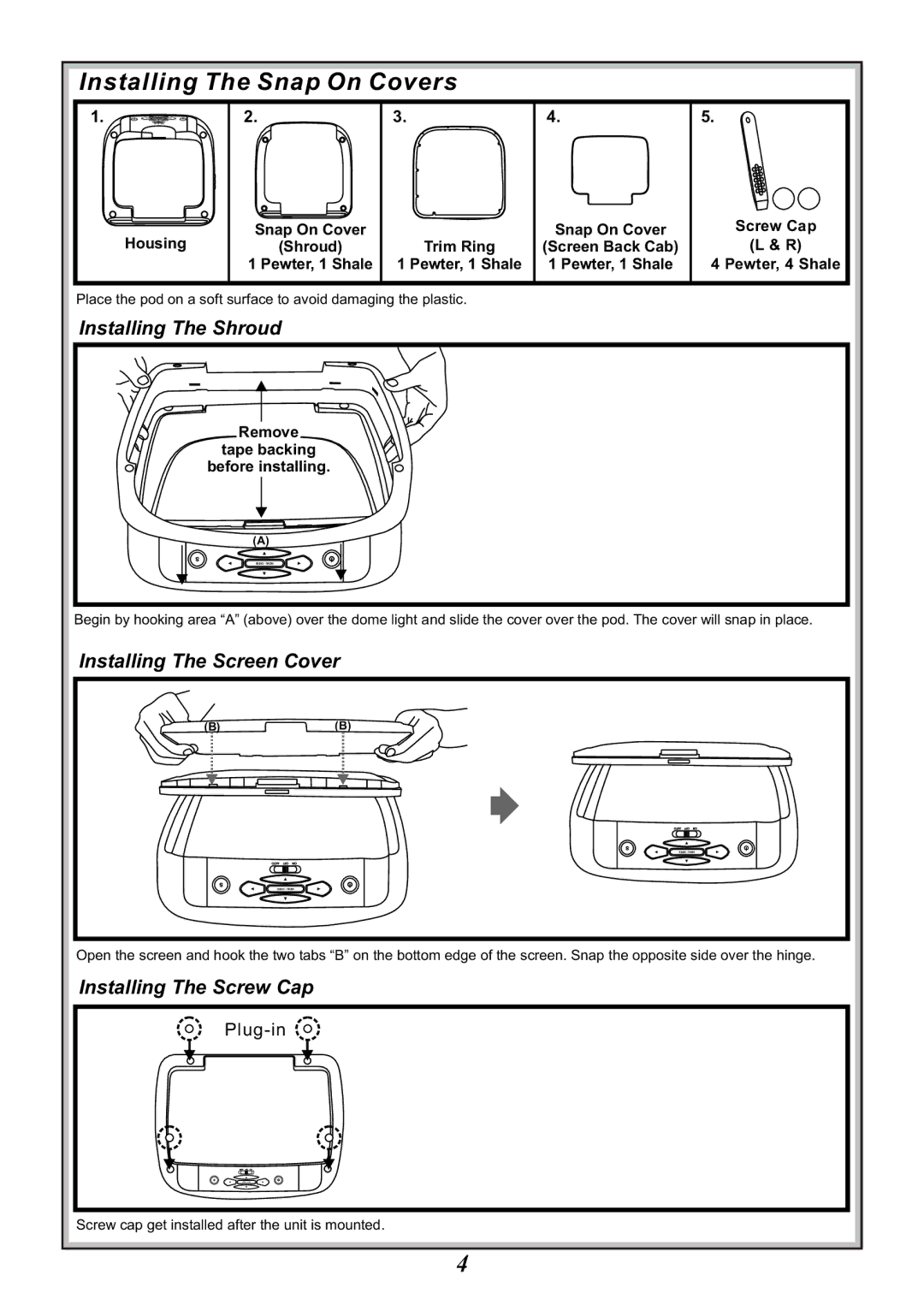 Audiovox VOD10PS2 manual 