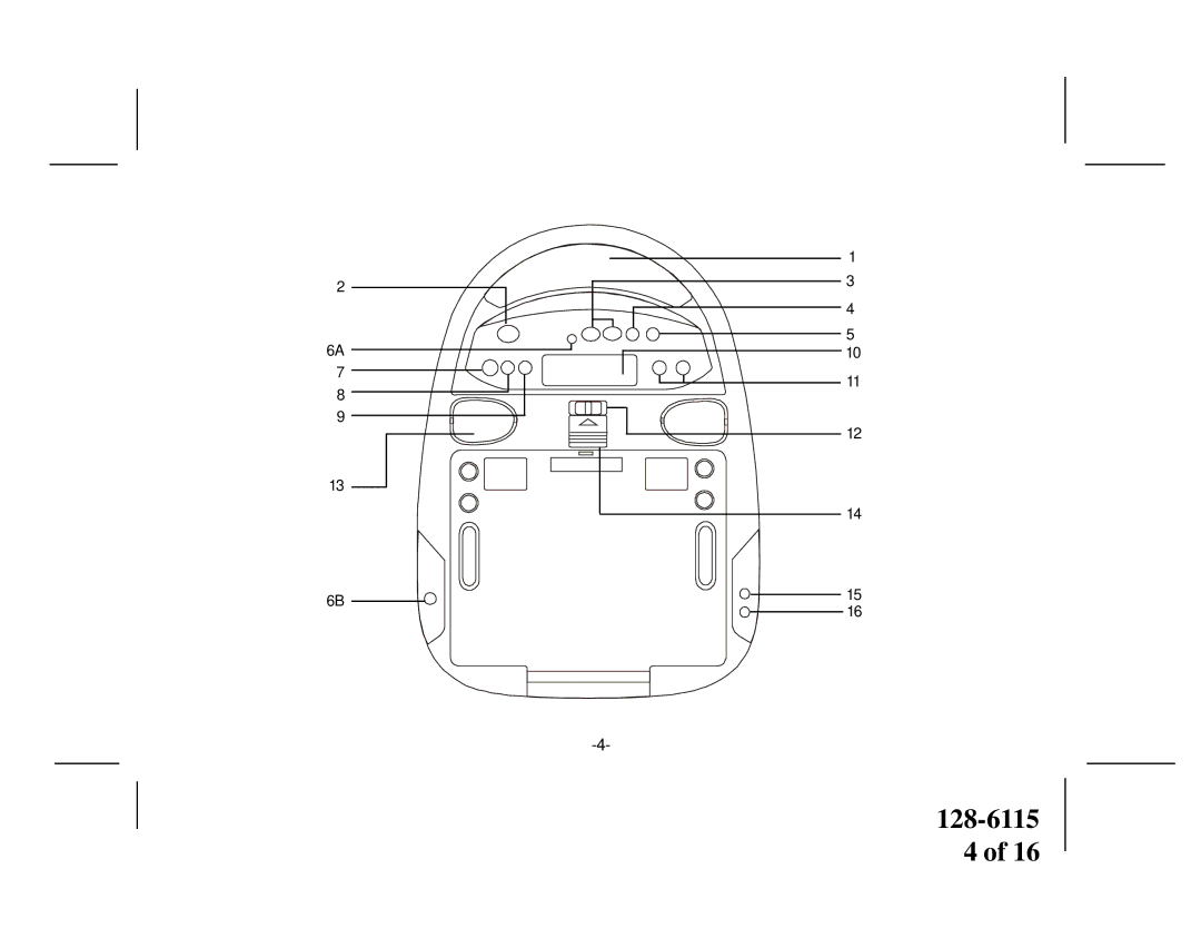 Audiovox VOH683 owner manual 128-6115 