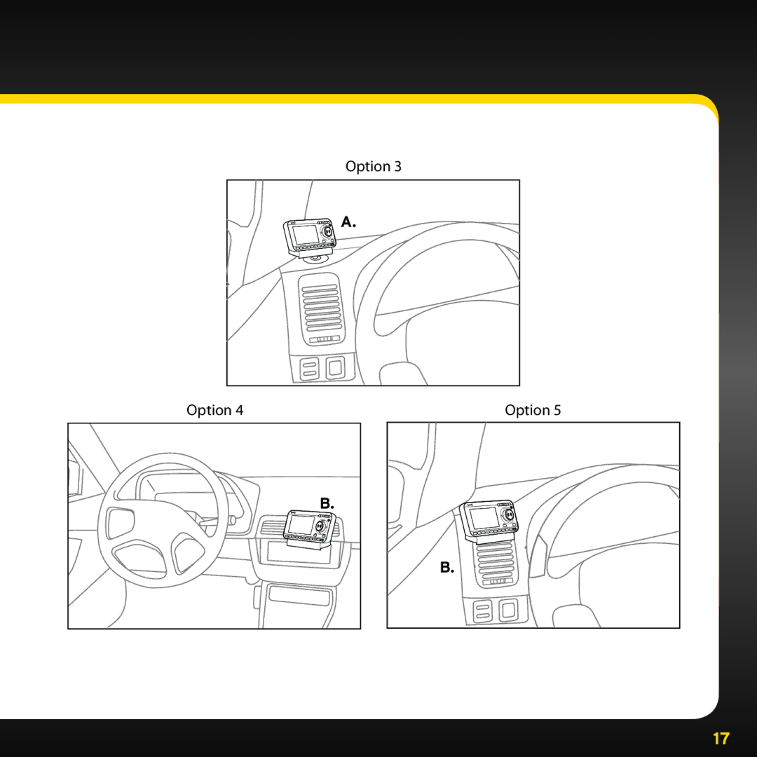 Audiovox XDRC2V1, XDRC2UG manual Option 