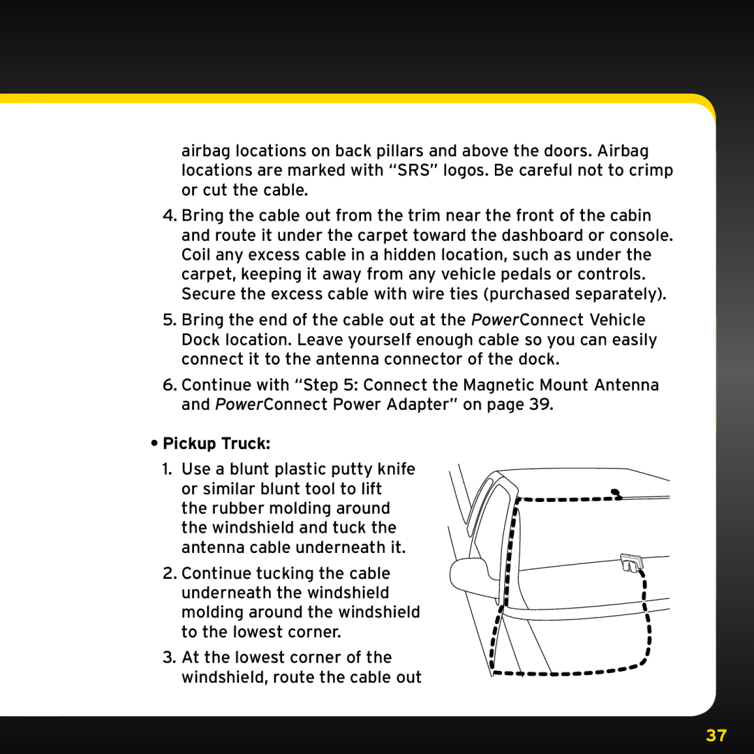 Audiovox XDRC2UG, XDRC2V1 manual Pickup Truck 