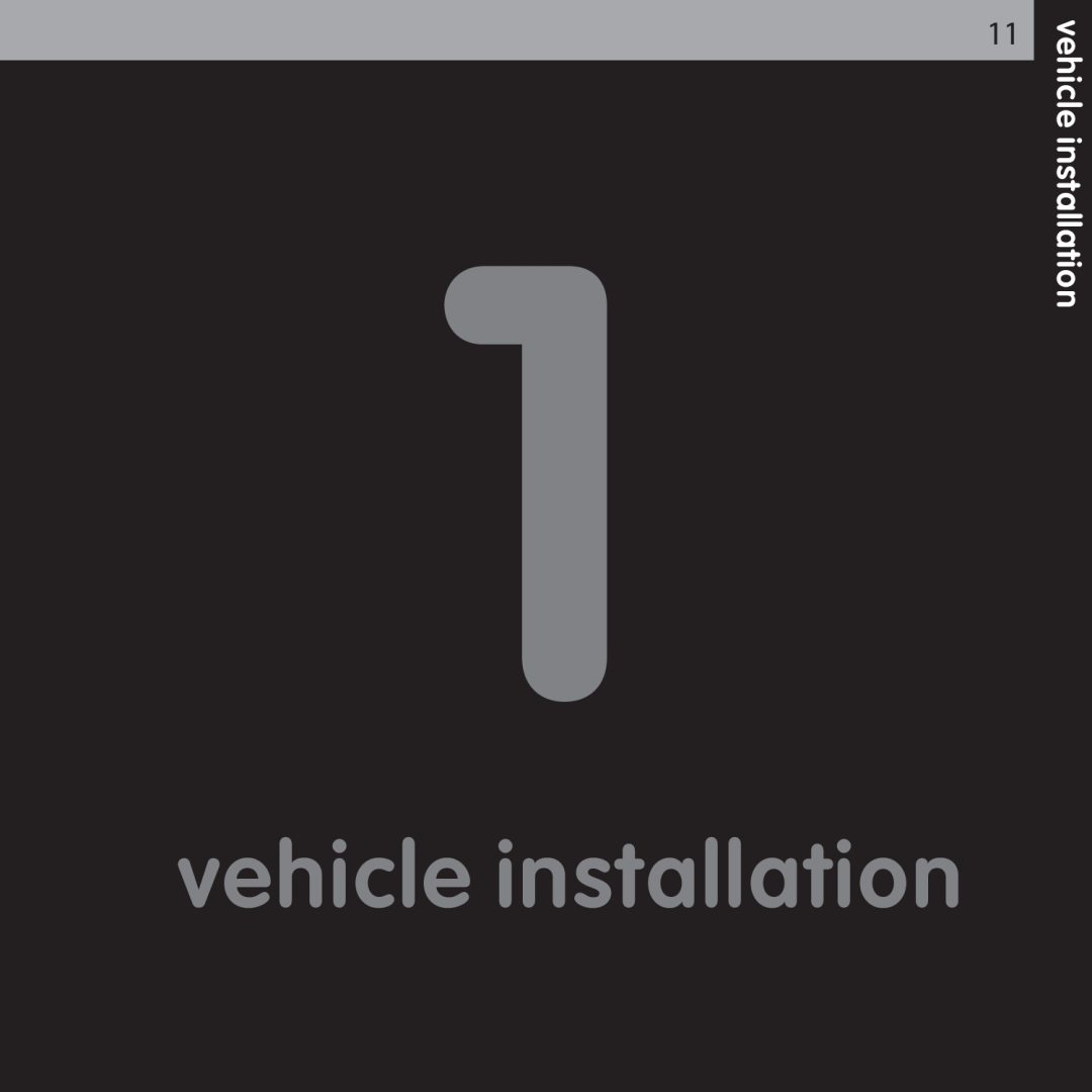 Audiovox XMCK-20P manual vehicle installation 